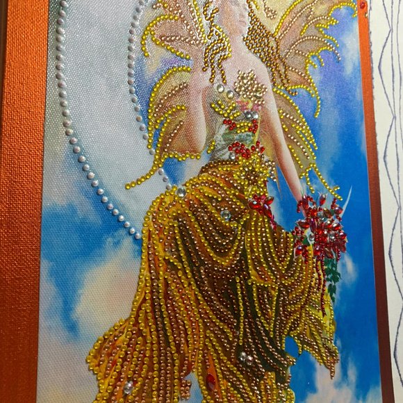 Angel In The Moon Diamond Art #718 On Canvas - Picture 5 of 11